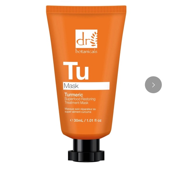 dr botanicals | Turmeric Superfood Restoring Treatment Mask | 1.01 fl. oz. - Picture 3 of 5